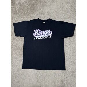 Mens NBA Sacramento Kings v Los Angeles Lakers Blackout 12.26.2011 Defend Size L